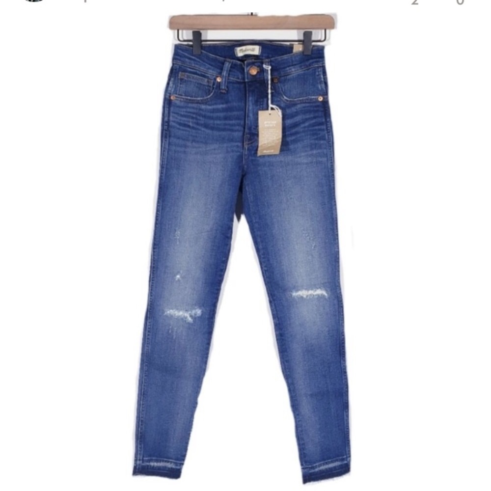 Madewell 9” high rise jeans